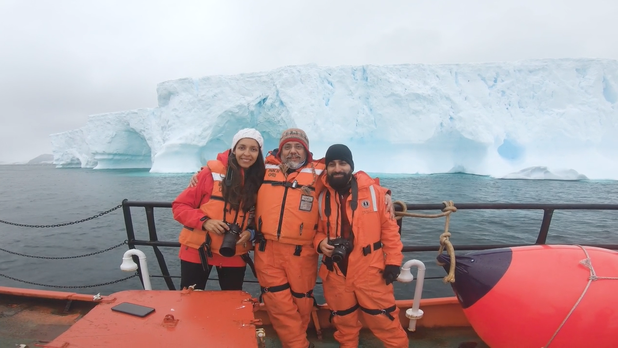 Científicos Antartica