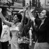 Junto a destacadas mujeres como Carmen Frei, Fanny Pollarolo fue una de las fundadoras de 'Mujeres por la Vida', movimiento que luchó contra la dictadura de Augusto Pinochet. Foto: Memoria Chilena.