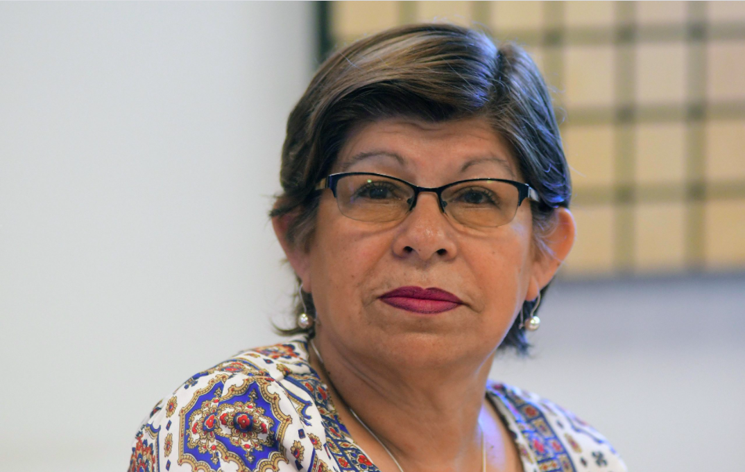 La presidenta de la Confusam, Gabriela Flores, se manifestó "sorprendida" por la decisión de la autoridad sanitaria de mantener la Región Metropolitana en Fase 2 hasta el 4 de enero de 2021. Foto: Agencia UNO.