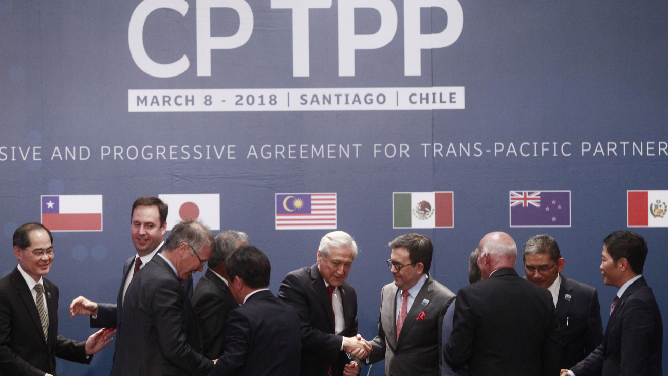 El Tratado Integral y Progresista de Asociación Transpacífico, conocido como TPP-11, fue negociado durante el segundo gobierno de la expresidenta Michelle Bachelet. Foto: Archivo.