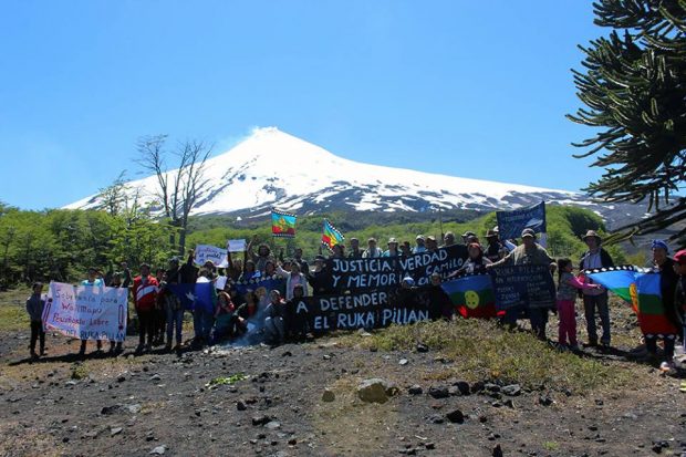El Ruka Pillán (Volcán Villarrica) y Peweñantu (Parque Nacional Villarrica) son territorios ancestrales mapuche y revisten de gran importancia espiritual para las comunidades. Foto: Facebook.