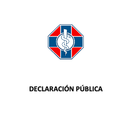 Declaración Pública Colegio Médico