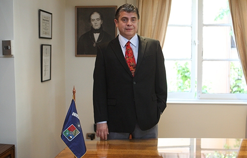En la imagen, Miguel Ángel López. 