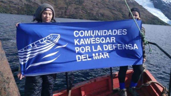 comunidades kawésqar por la Defensa del Mar