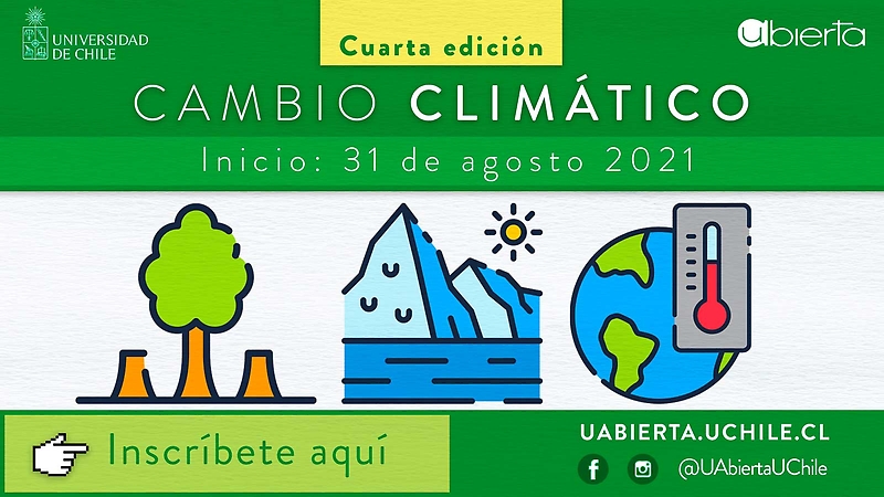 El curso Cambio Climático tiene como objetivo entender en qué consiste este fenómeno, sus bases científicas y cómo la sociedad puede actuar y adaptarse a este nuevo contexto para minimizar su impacto.