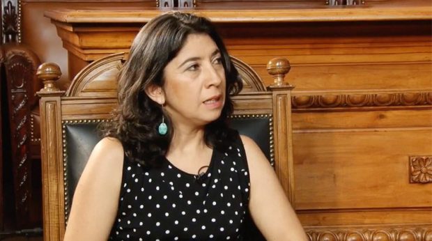 La investigadora del CESC y coordinadora del informe de Chile, Alejandra Mohor.