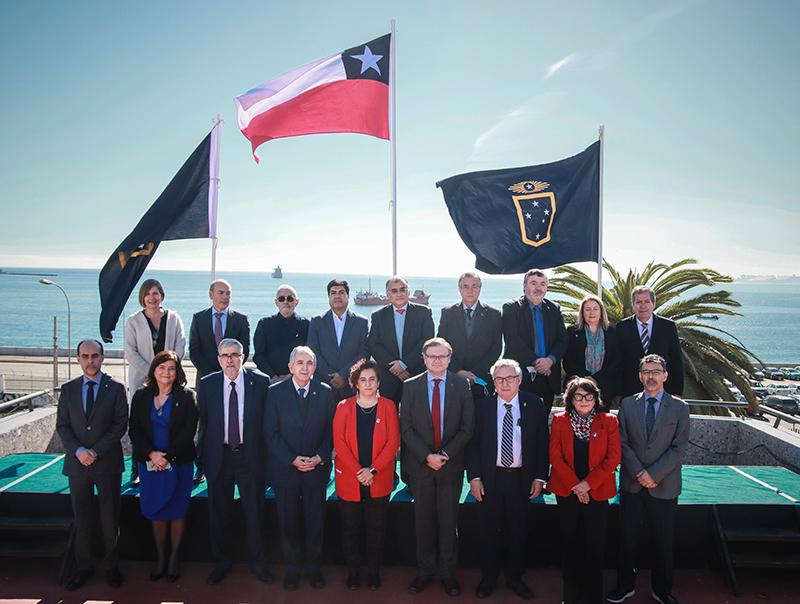 Las y los rectores del consorcio tuvieron su encuentro mensual en la Región de Valparaíso, específicamente en la Facultad de Derecho de la UV.