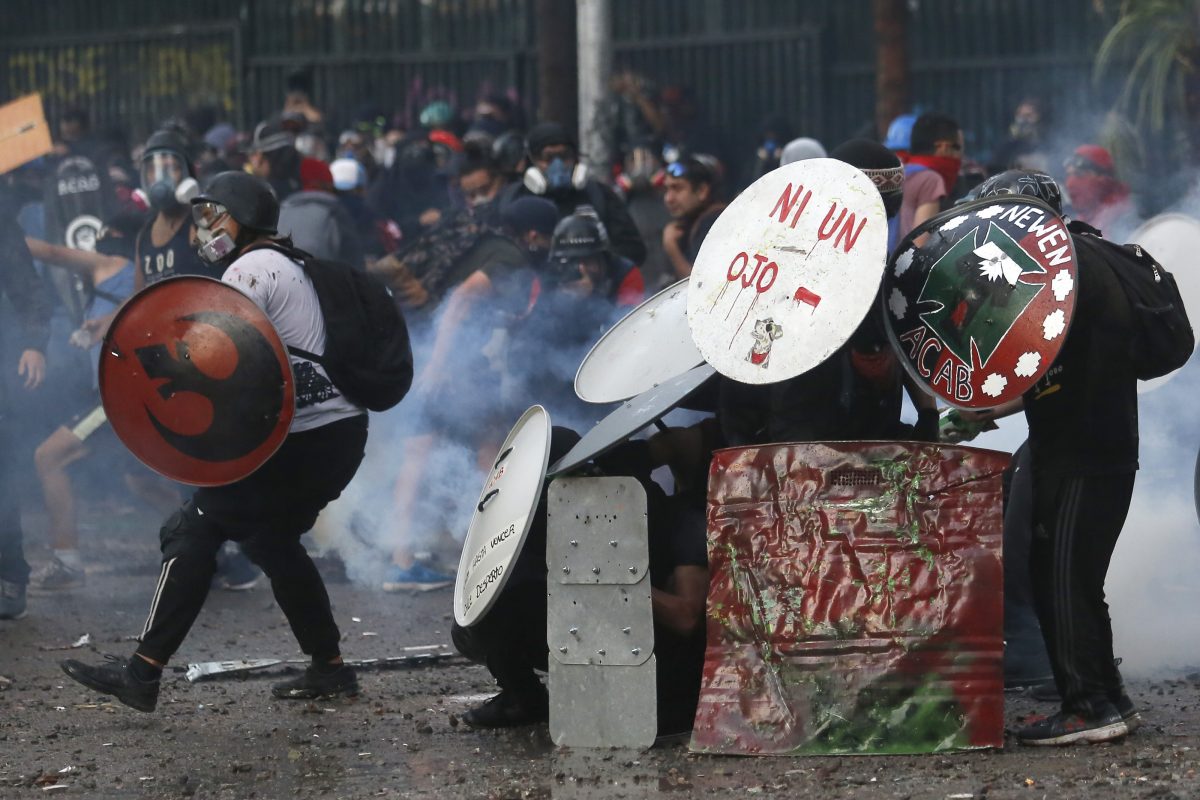 Santiago 06 de marzo 2020.
Manifestación en Plaza Italia. 
Marcelo Hernandez/Aton Chile