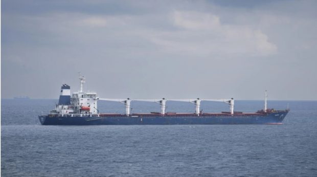 El primer buque cargado con cereales pasa la inspección en Turquía