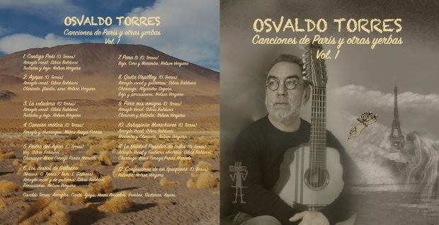 “Canciones de Paris y otras yerbas, Volumen 1”, la última producción de Osvaldo Torres que trae a Chile