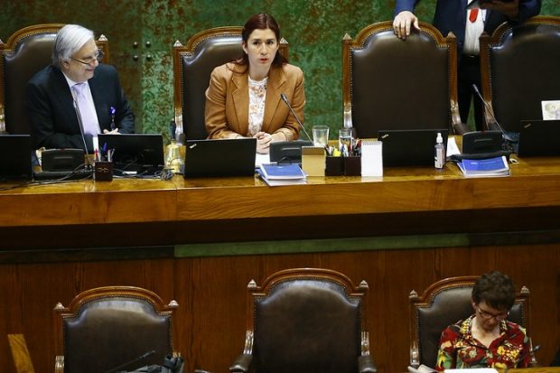 Segunda vicepresidenta Catalina Pérez. Foto por Cámara de Diputadas y Diputados de Chile