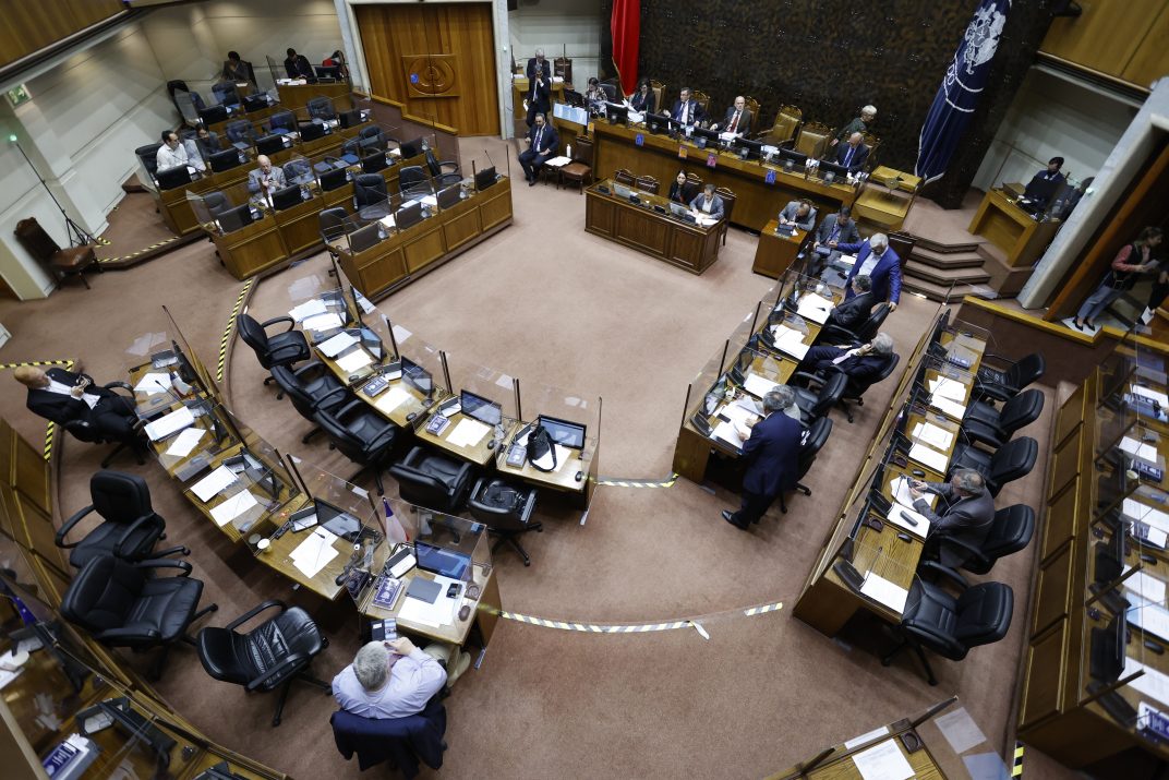 Valparaiso, 16 de noviembre de 2022.
Vista general de la sesion del Senado.
Raul Zamora/Aton Chile