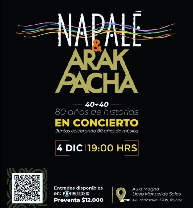 Arak Pacha y Napal 80 a os de historia en Concierto Diario y