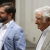 Santiago, 6 diciembre 2022.
El Presidente Gabriel Boric se reúne con el exmandatario de Uruguay, José Mujica, en el Palacio de La Moneda.
Jonnathan Oyarzun/Aton Chile