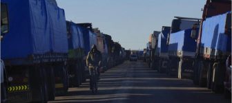 Camioneros bolivianos