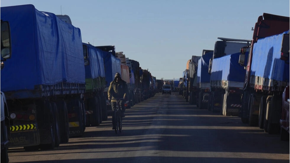 Camioneros bolivianos