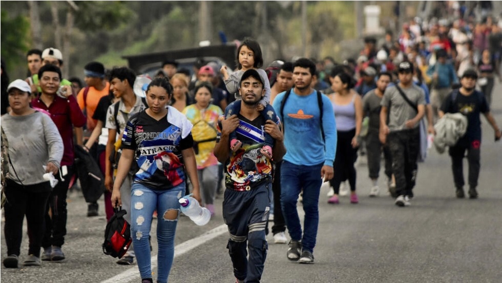 Caravana migrante México