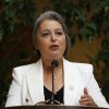 Valparaiso, 26 de abril de 2023.
La ministra del trabajo Jeannette Jara ofrece un punto de prensa en la Camara de Diputados.
Raul Zamora/Aton Chile