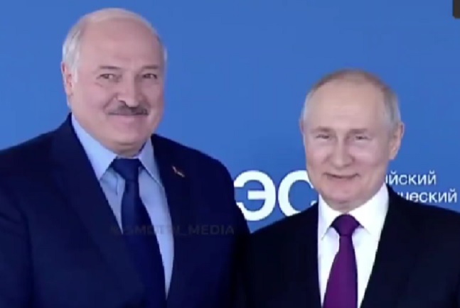 Lukashenko y Putin