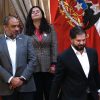 Santiago, 16 de agosto de 2023
Se realiza un cambio de gabinete ministerial en el Palacio de La Moneda. 

Javier Salvo/Aton Chile