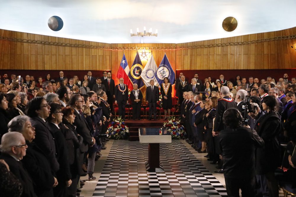 Santiago, 9 de septiembre de 2023
La Gran Logia de Chile realiza su tradicional ceremonia Fraternitas de la Republica

Dragomir Yankovic/Aton Chile