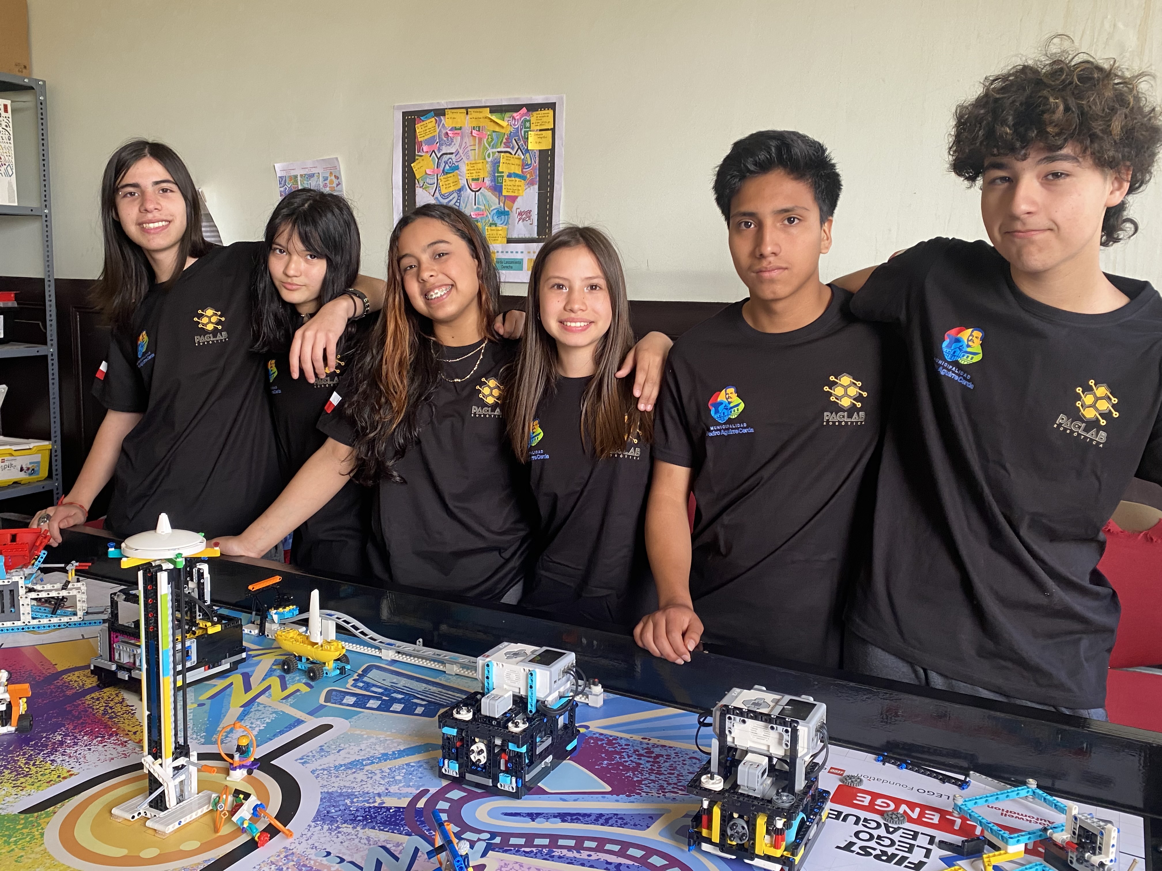 Competidores FIRST LEGO League Challenge.