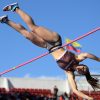 Atletismo salto con garrocha femenina, en Juegos Panamericanos Santiago 2023.
