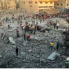 Bombardeo en Gaza 1