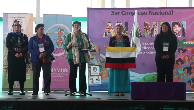 Mujeres campesinas e indígenas en el Tercer Congreso Nacional de ANAMURI,