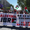 marcha pro palestina en santiago
