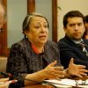 La directora del INDH, Consuelo Contreras, participa de la Comisión de Seguridad Ciudadana de la Cámara de Diputados.
Sebastián Cisternas/Aton Chile