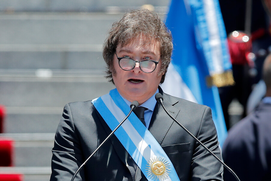 presidente de Argentina Javier Milei