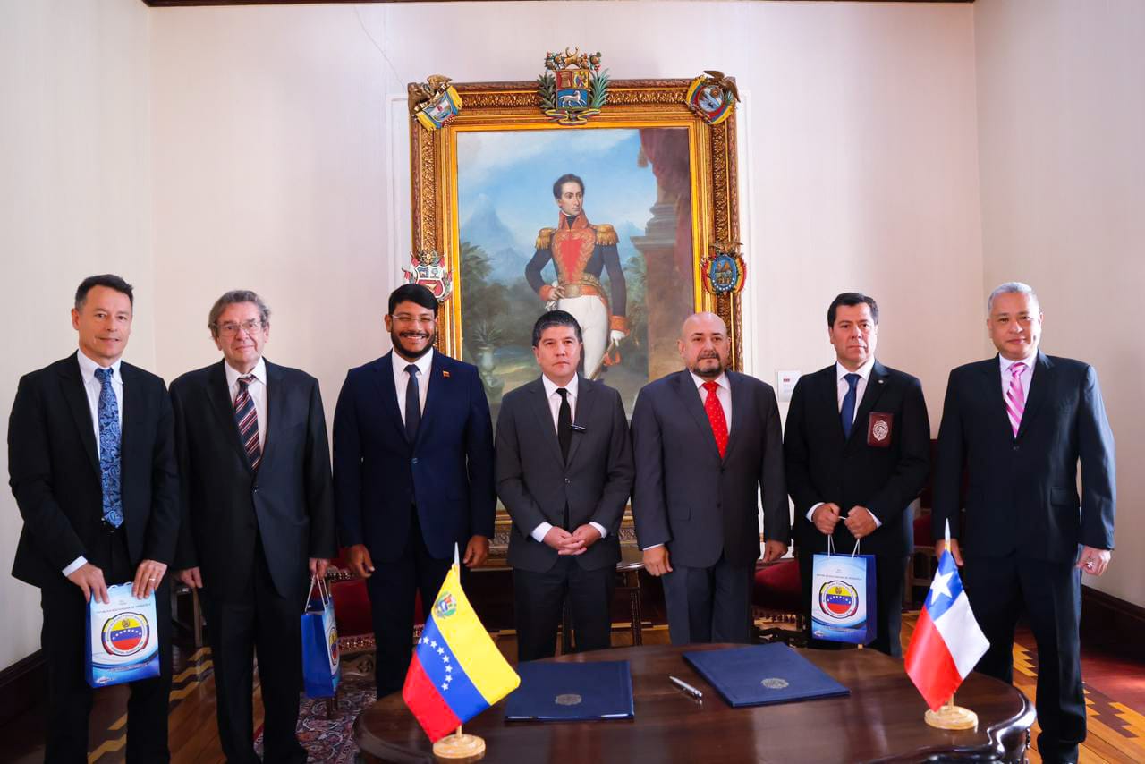 Convenio de colaboración policial entre Chile y Venezuela.