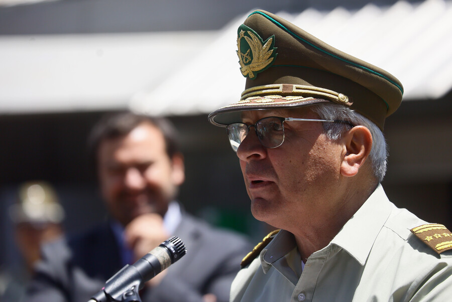 General director de Carabineros, Ricardo Yáñez.