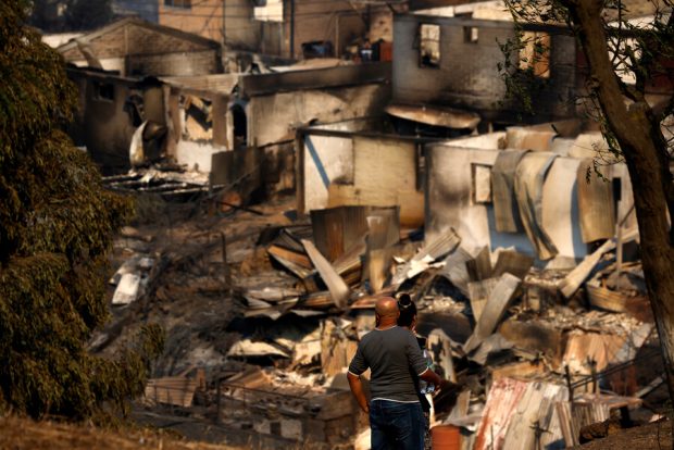 Incendios Valparaíso: Gobierno extiende estado de excepción por un mes