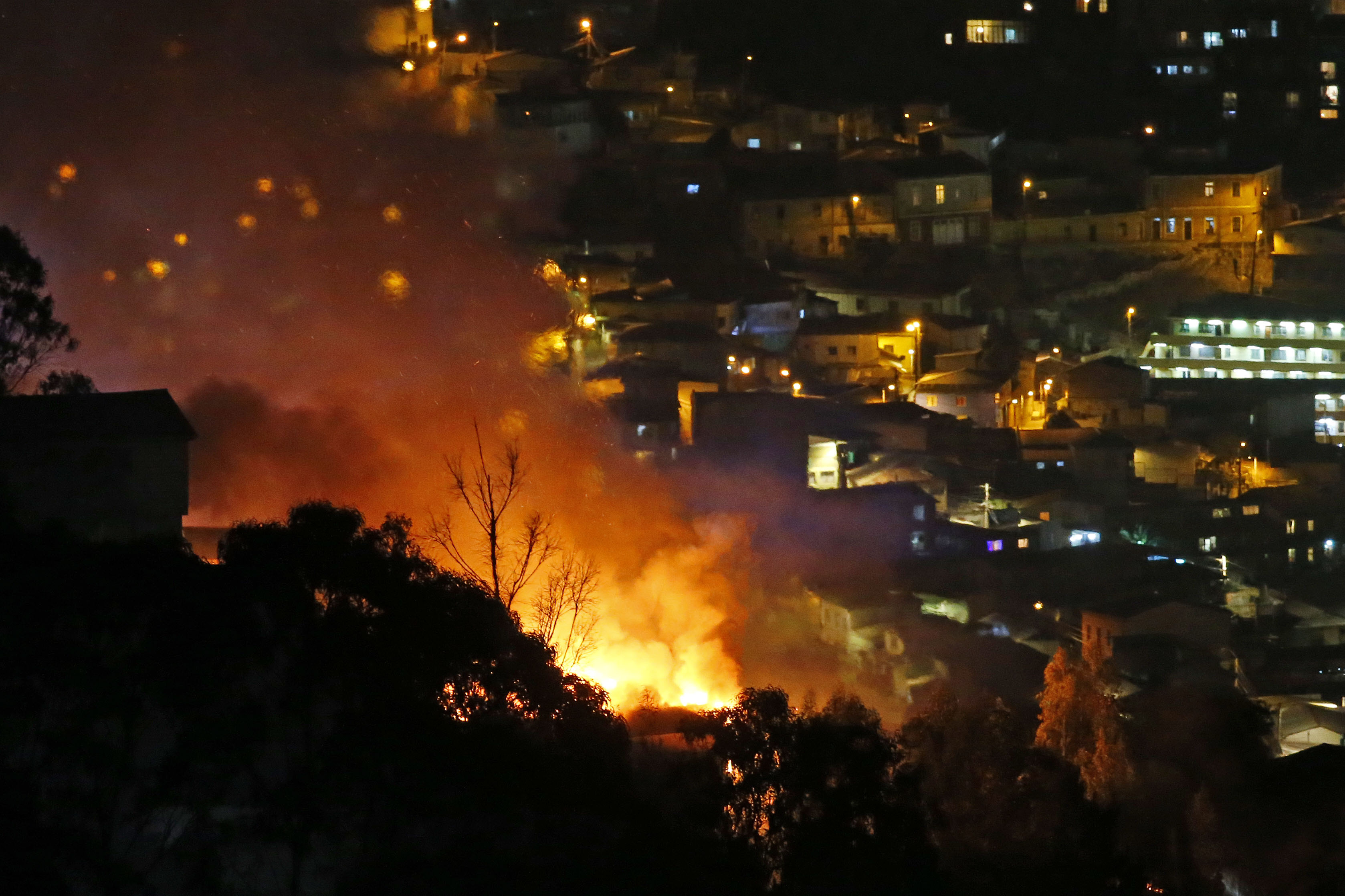 Valparaiso, 13 de marzo de 2024
Incendio en Cerro Cordillera de Valparaiso 
Sebastian Cisternas/Aton Chile