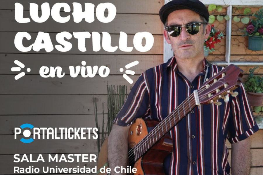 Lucho Castillo y su concierto en Sala Master de Radio Universidad de Chile