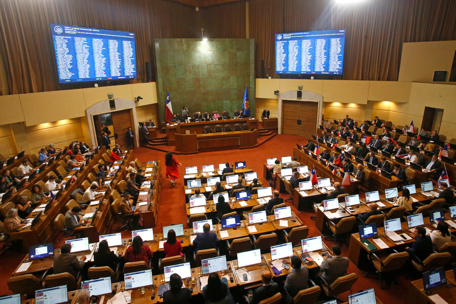 Sesión de la Cámara de Diputados