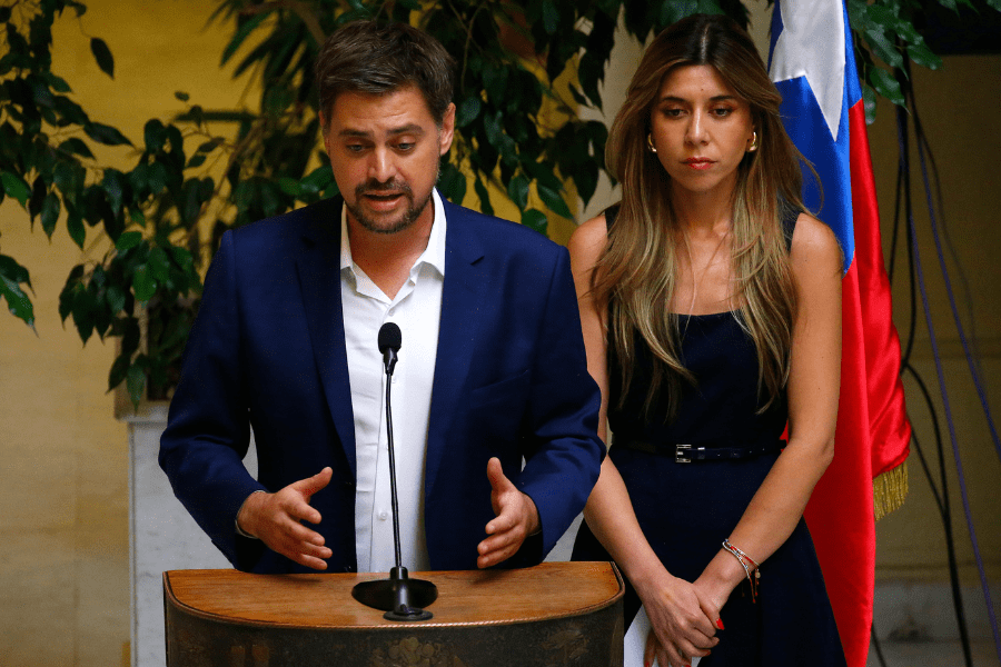 Diputados socialistas Daniel Manouchehri y Daniella Cicardini.