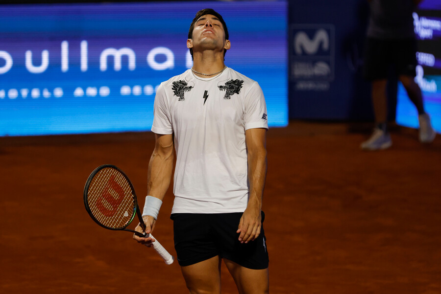 El tenista chileno deberá enfocarse en la clasificación al Masters 1000 de Roma. Foto archivo: Felipe Zanca/Photosport