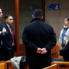 Parlamentarios de la UDI y el Partido Republicano asisten al juicio oral del excarabinero Sebastián Zamora