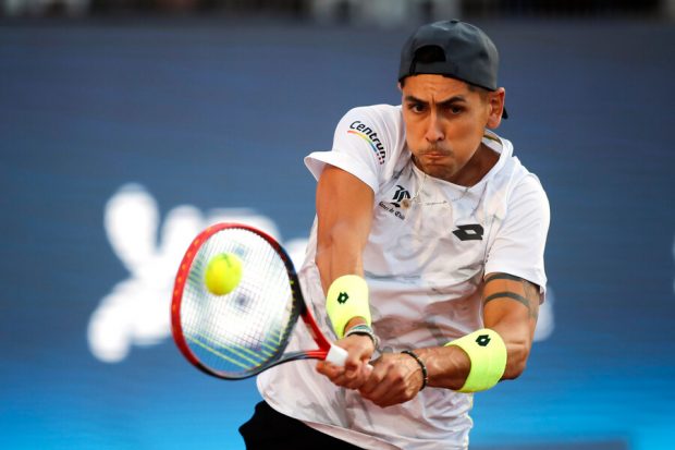 El tenista chileno tendrá su estreno en el Masters 1000 de Roma. Foto: Felipe Zanca/Photosport.