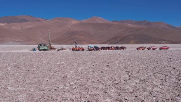 Salar de Maricunga en la Región de Atacama tiene la segunda concentración de litio del mundo
Foto Codelco.