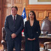 Diputada Camila Musante se reúne con el presidente de la Corte Suprema, Ricardo Blanco