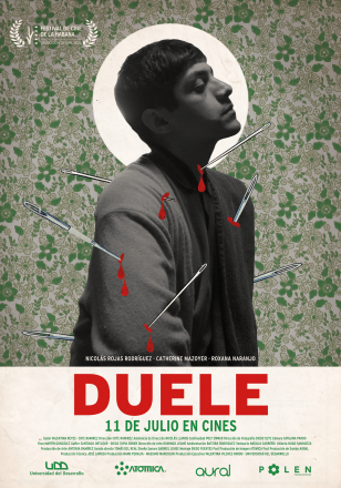 Afiche de Duele, ópera prima de Cote Ramírez