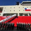 Talcahuano 3 de julio 2024.
Se lleva a cabo la ceremonia de entrega y comisionamiento del buque rompehielos Almirante Viel.
 
Carlos Acuna/Aton Chile