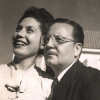 Hortensia Bussi junto a Salvador Allende en 1946 (CC) Wikimedia Commons