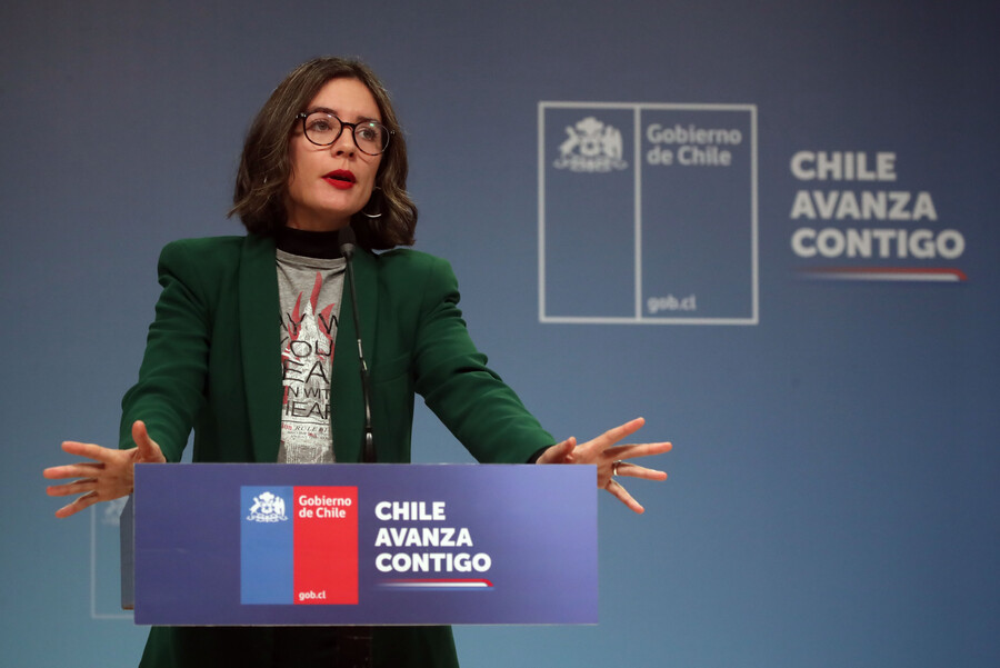 Ministra Camila Vallejo por reforma previsional