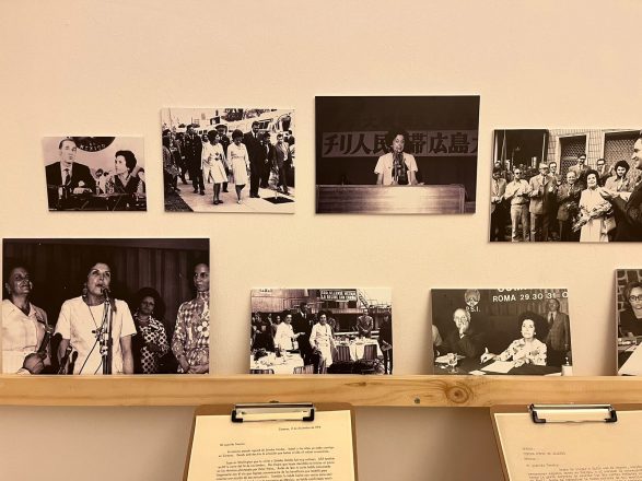 Exposición "Tencha, memoria epistolar y solidaridad en el exilio", disponible en el Museo de la Solidaridad Salvador Allende
