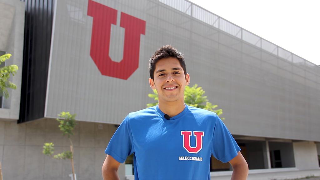 Esteban Bustos competirá en Pentatlón Moderno. Foto: Prensa U. de Chile.